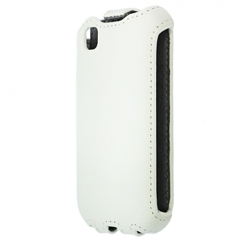 Чехол-раскладной для LG Optimus L40 Armor белый фото 3