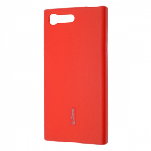 Чехол-накладка для Sony Xperia X Compact Cherry красный