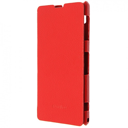 Чехол-книга для Sony Xperia Z1 Melkco красный