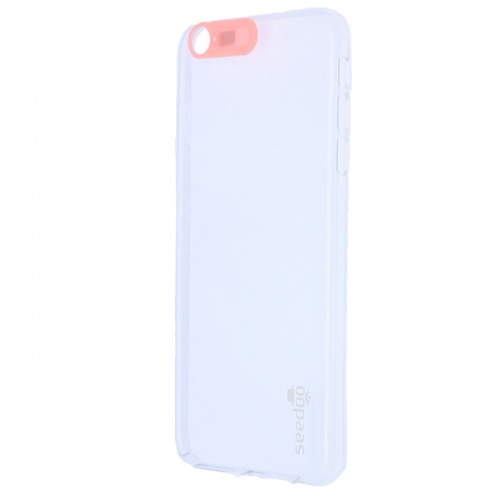 Чехол-накладка для iPhone 6/6S Plus Seedoo Transparent розовый