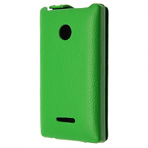 Чехол-раскладной для Microsoft Lumia 435 Aksberry зеленый фото 2