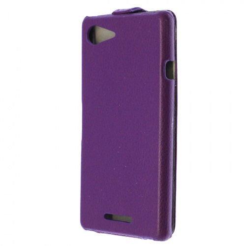 Чехол-раскладной для Sony Xperia E3 Art Case фиолетовый фото 3
