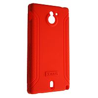 Чехол-накладка для Sony Xperia Sola MT27i Xmart Elves красный