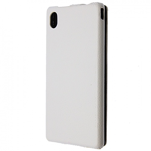 Чехол-раскладной для Sony Xperia M4 D2303 Aksberry белый фото 2