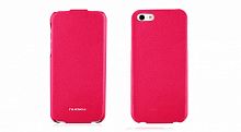 Чехол-раскладной для iPhone 5/5S Nuoku ELITEIP5PNK розовый