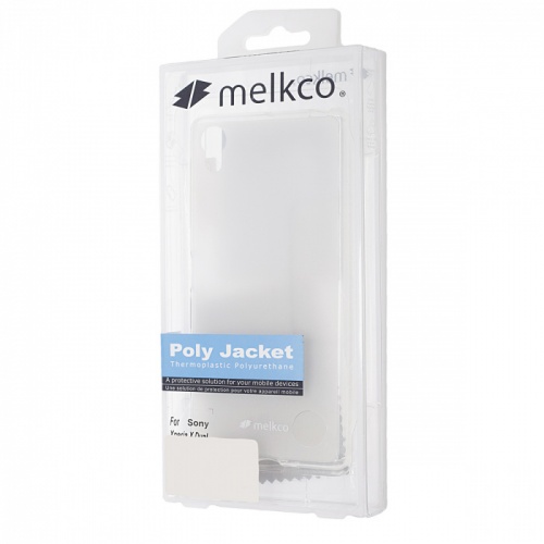 Чехол-накладка для Sony Xperia X Melkco TPU матовый прозрачный
