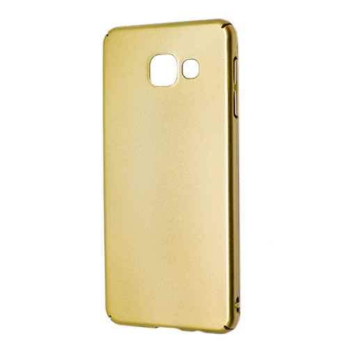 Чехол-накладка для Samsung Galaxy A3 2016 JUST Soft Touch золотой
