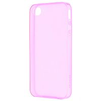 Чехол-накладка для iPhone 4/4S Hoco TPU Crystal case розовый