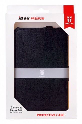 Чехол-книга для Samsung P3210 Galaxy Tab 3 7.0 iBox черный фото 2
