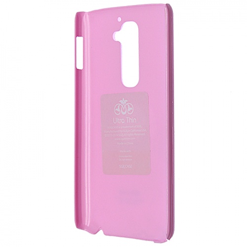 Чехол-накладка для LG Optimus G2 SGP розовый фото 2