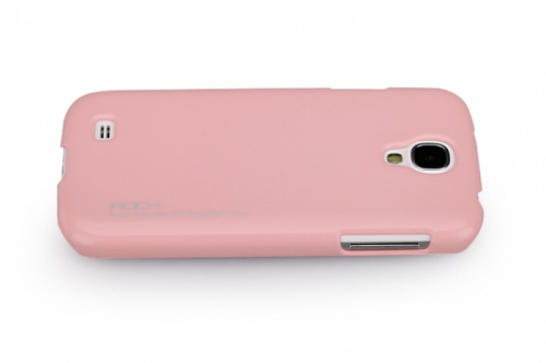 Чехол-накладка для Samsung i9500 Galaxy S4 Rock Naked Shell розовый фото 3