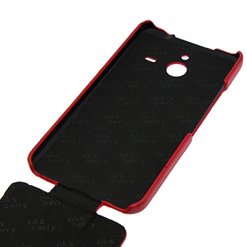 Чехол-раскладной для Microsoft Lumia 640 XL Aksberry красный фото 2