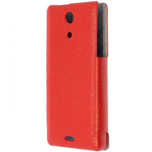 Чехол-книга для Sony Xperia ZR C5503 Sipo Book красный фото 4