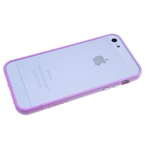 Бампер для iPhone 5/5S SGP Linear X розовый фото 2
