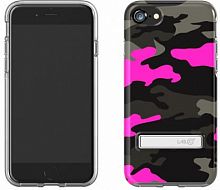 Чехол-накладка для iPhone 7/8 LAB.C Metal Stand Case розовый