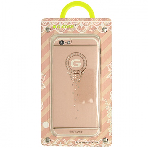 Чехол-накладка для iPhone 6/6S G-Case Grammy Series 1025 прозрачный
