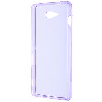 Чехол-накладка для Sony Xperia M2 Just Slim фиолетовый