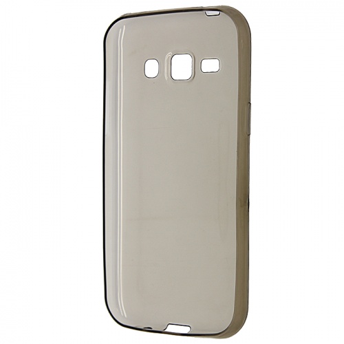 Чехол-накладка для Samsung Galaxy J1 Just Slim серый фото 2