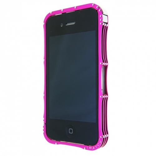 Бампер для iPhone 4/4S iMatch 3000 фиолетовый