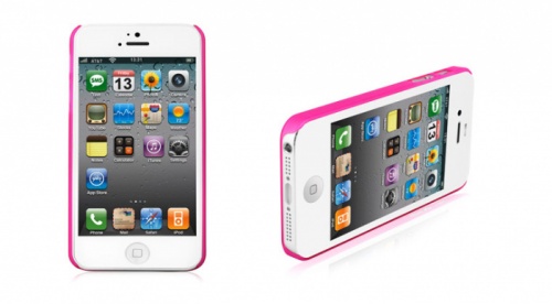 Чехол-накладка для iPhone 4/4S Nuoku FRESHIP4PNK розовый фото 3