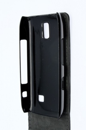 Чехол-раскладной для Nokia Asha 310 iBox Classic черный фото 3