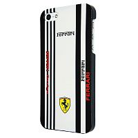 Чехол-накладка для iPhone 5/5S Trade Ferrari белый