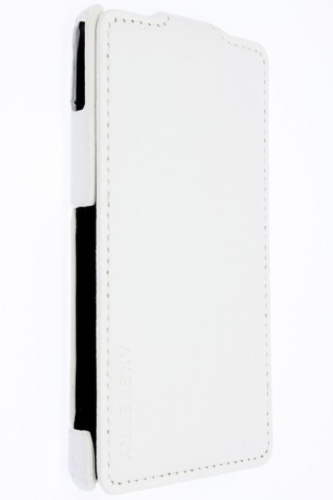 Чехол-раскладной для Sony Xperia Z1 Mini Aksberry белый фото 3
