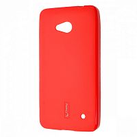 Чехол-накладка для Microsoft Lumia 540 Cherry красный