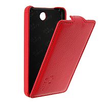 Чехол-раскладной для Microsoft Lumia 430 Aksberry красный