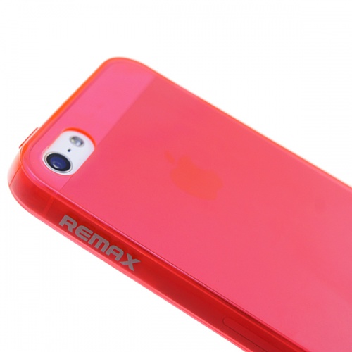 Чехол-накладка для iPhone 5/5S Remax Samrt розовый фото 2