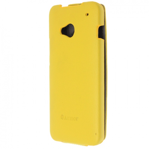Чехол-раскладной для HTC One Dual Armor Full желтый фото 3