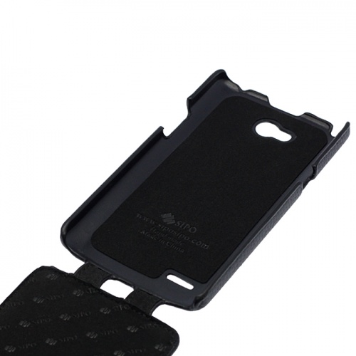 Чехол-раскладной для LG Optimus L80 Sipo черный фото 3