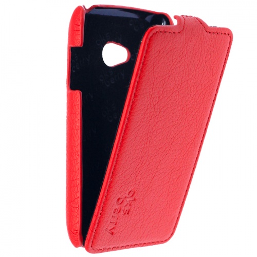 Чехол-раскладной для LG Optimus L50 Aksberry красный