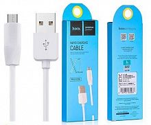 Кабель MicroUSB Hoco X1 2m белый