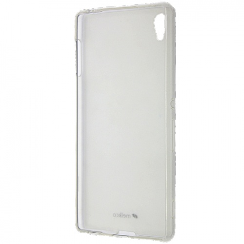 Чехол-накладка для Sony Xperia Z3+ Melkco TPU матовый прозрачный фото 2