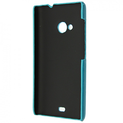 Чехол-накладка для Microsoft Lumia 535 Aksberry бирюзовый фото 2