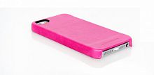 Чехол-накладка для iPhone 5/5S Borofone Leather Case розовый