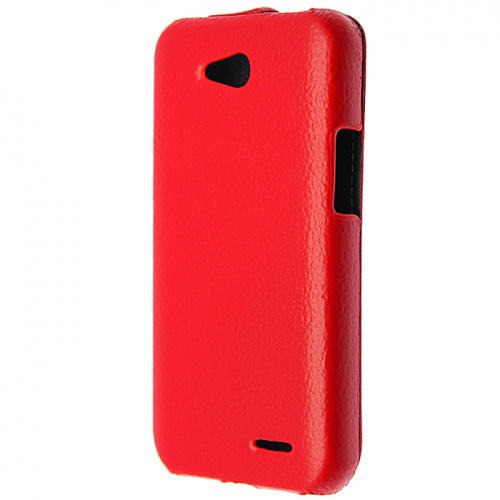 Чехол-раскладной для LG Optimus L90 D405/410 Melkco красный