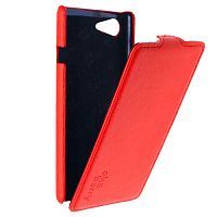 Чехол-раскладной для Sony Xperia E3 Aksberry красный