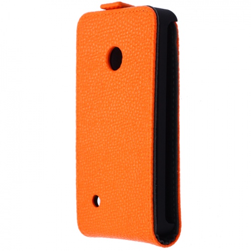 Чехол-раскладной для Nokia Lumia 530 iBox Classic оранжевый фото 2