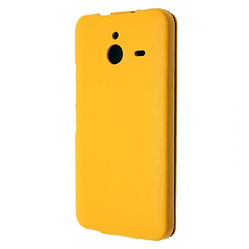 Чехол-раскладной для Microsoft Lumia 640 XL Aksberry оранжевый фото 2
