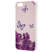 Чехол-накладка для iPhone 5/5S Vick Бабочки 19