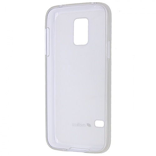 Чехол-накладка для Samsung Galaxy S5 mini Melkco TPU матовый прозрачный фото 2
