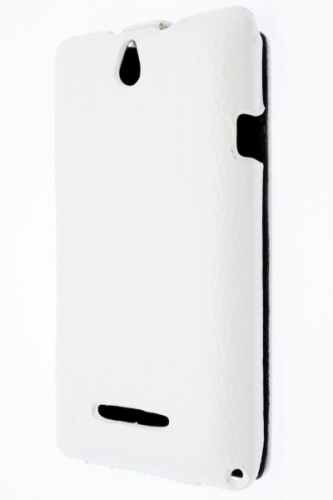Чехол-раскладной для Sony Xperia E Dual Aksberry белый фото 3