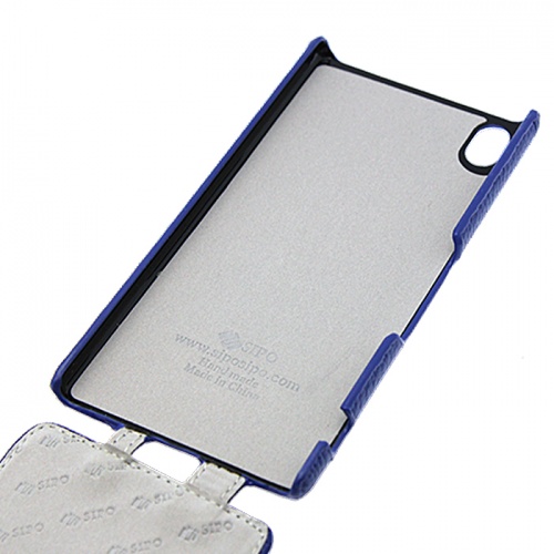 Чехол-раскладной для Sony Xperia Z3+ Sipo синий фото 3