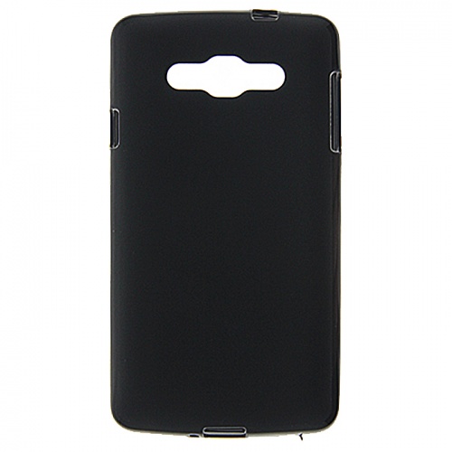 Чехол-накладка для LG L60 Fox TPU черный