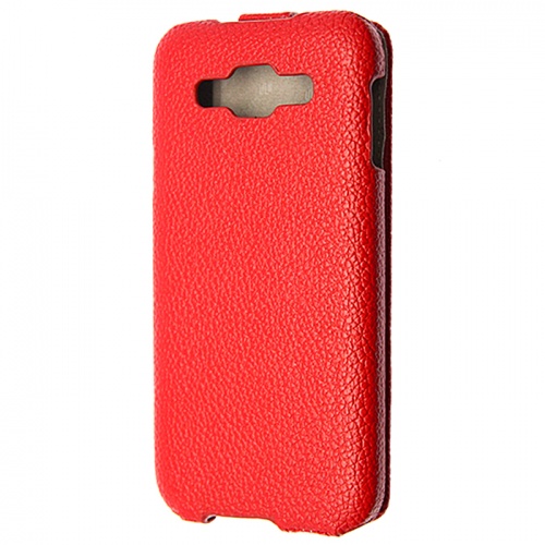 Чехол-раскладной для Samsung Galaxy E5 Sipo красный фото 2