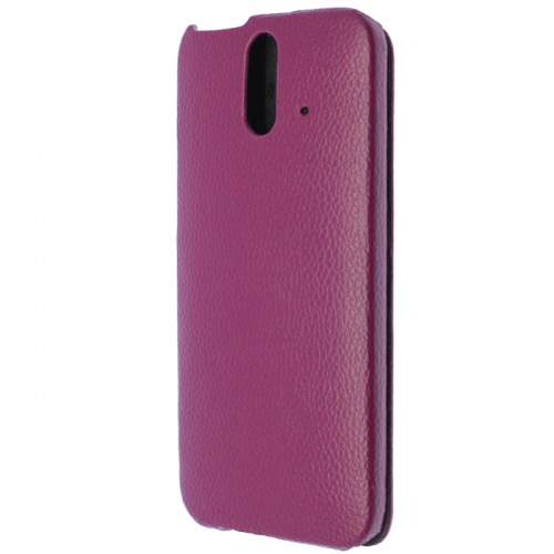 Чехол-раскладной для HTC One E8 Melkco фиолетовый фото 2