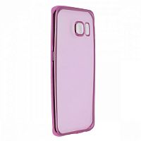 Чехол-накладка для Samsung Galaxy S6 Edge iBox Blaze розовый