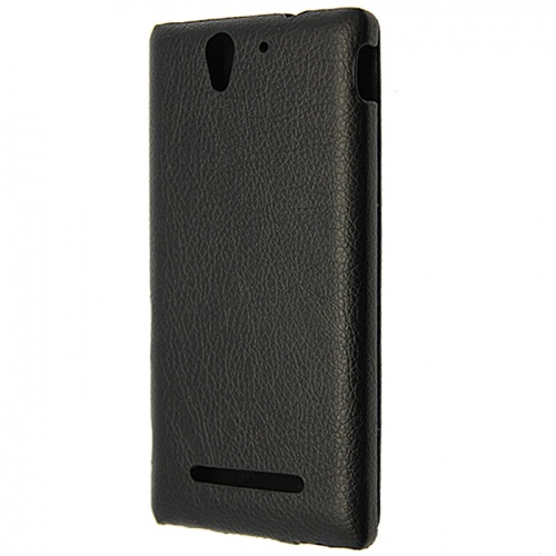 Чехол-раскладной для Sony Xperia C3 Aksberry черный фото 3